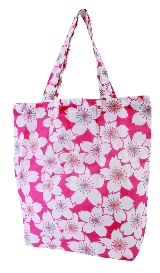 和柄エコバッグ 桜