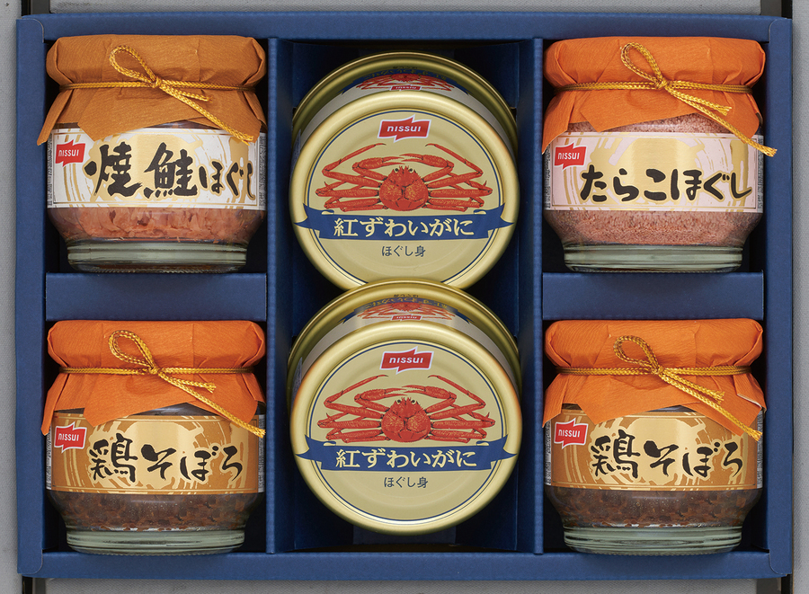 ニッスイ　紅ずわいがに缶詰・瓶詰ギフト
